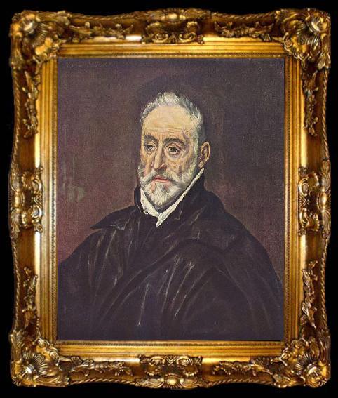 framed  El Greco Antonio de Covarrubias y Leiva, ta009-2